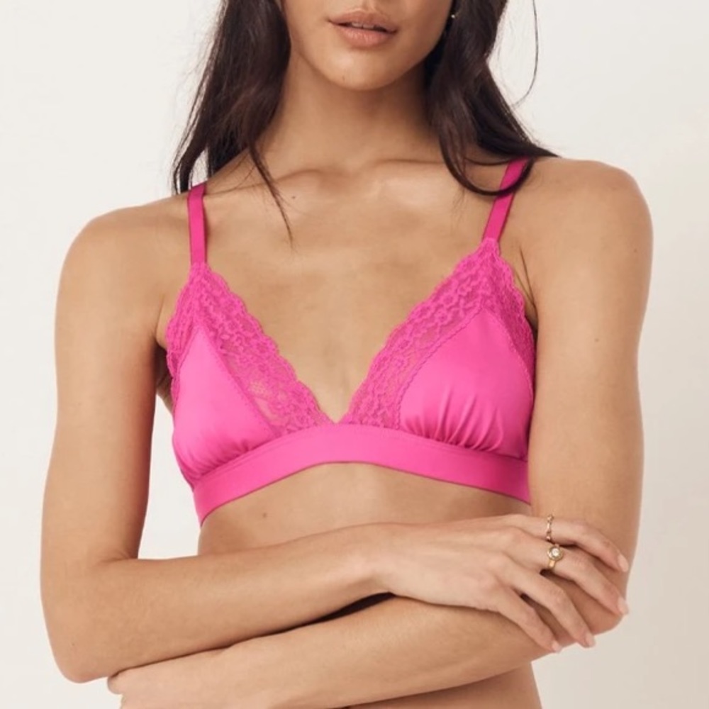 Spell Azalea Lace Bralette